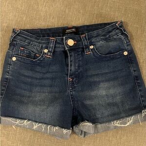 True Religion Dark Blue Jean Shorts